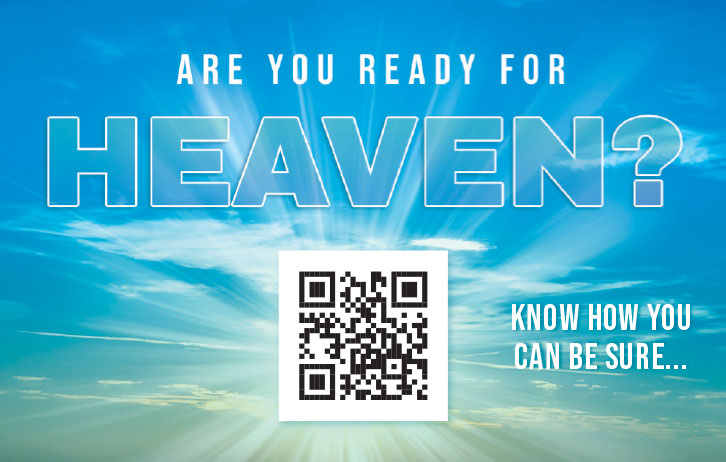 Are You Ready For Heaven Card | Share The Gift